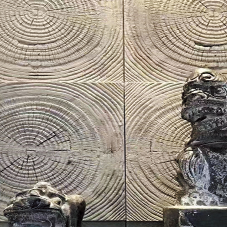 PU annual ring wood